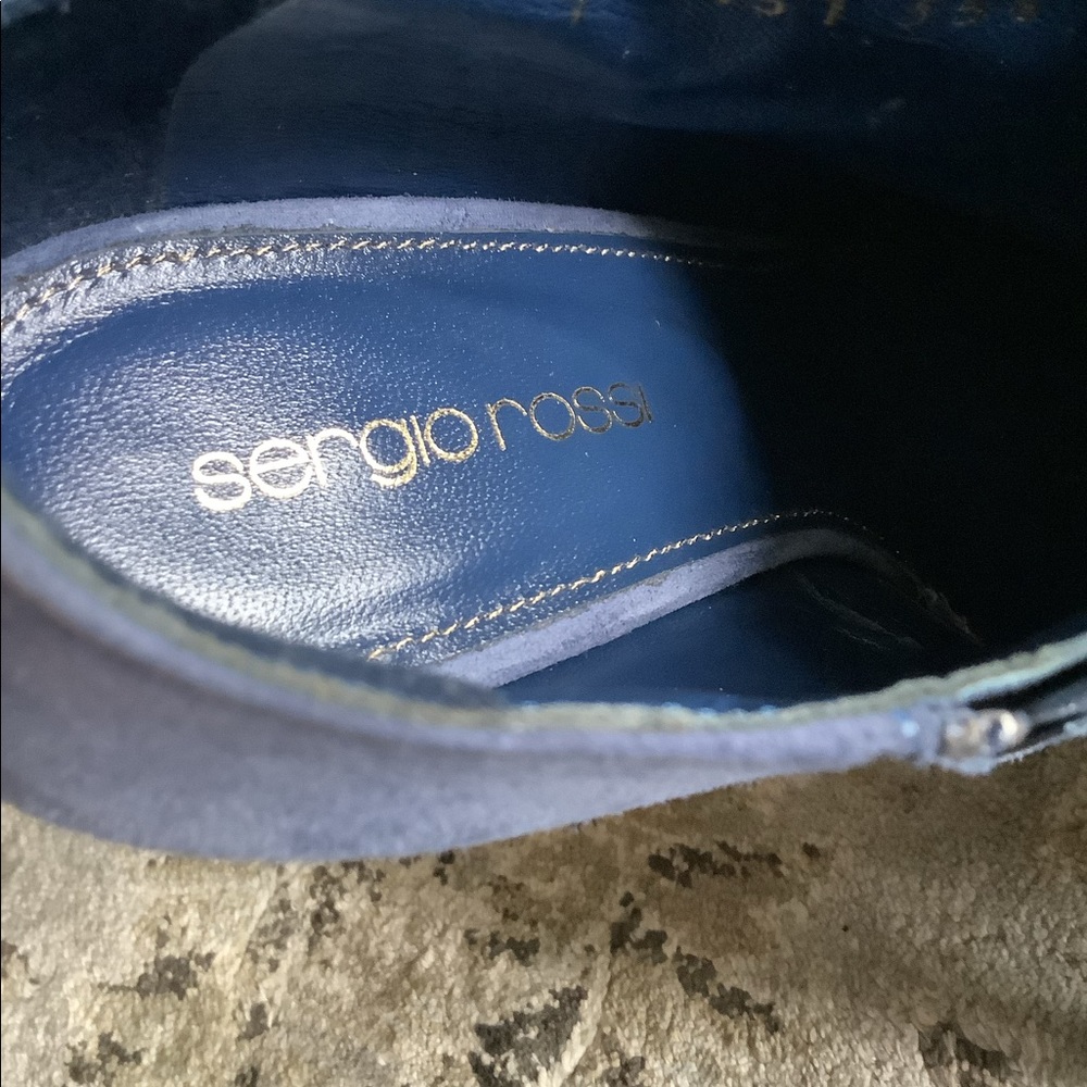 SERGIO ROSSI booties -VERY COMFY 💙💙💙 - Picture 12 of 12